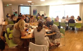 Participants at the Helsinki knowledge cafe deliberate TDM barriers